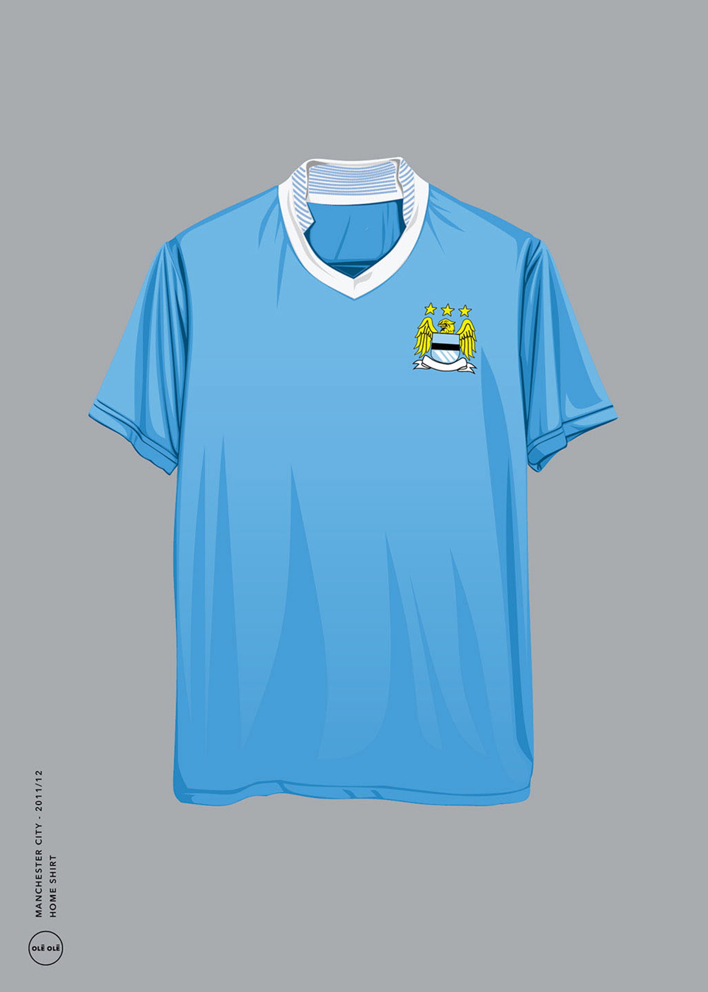 Man City – Home Shirt 2011-12