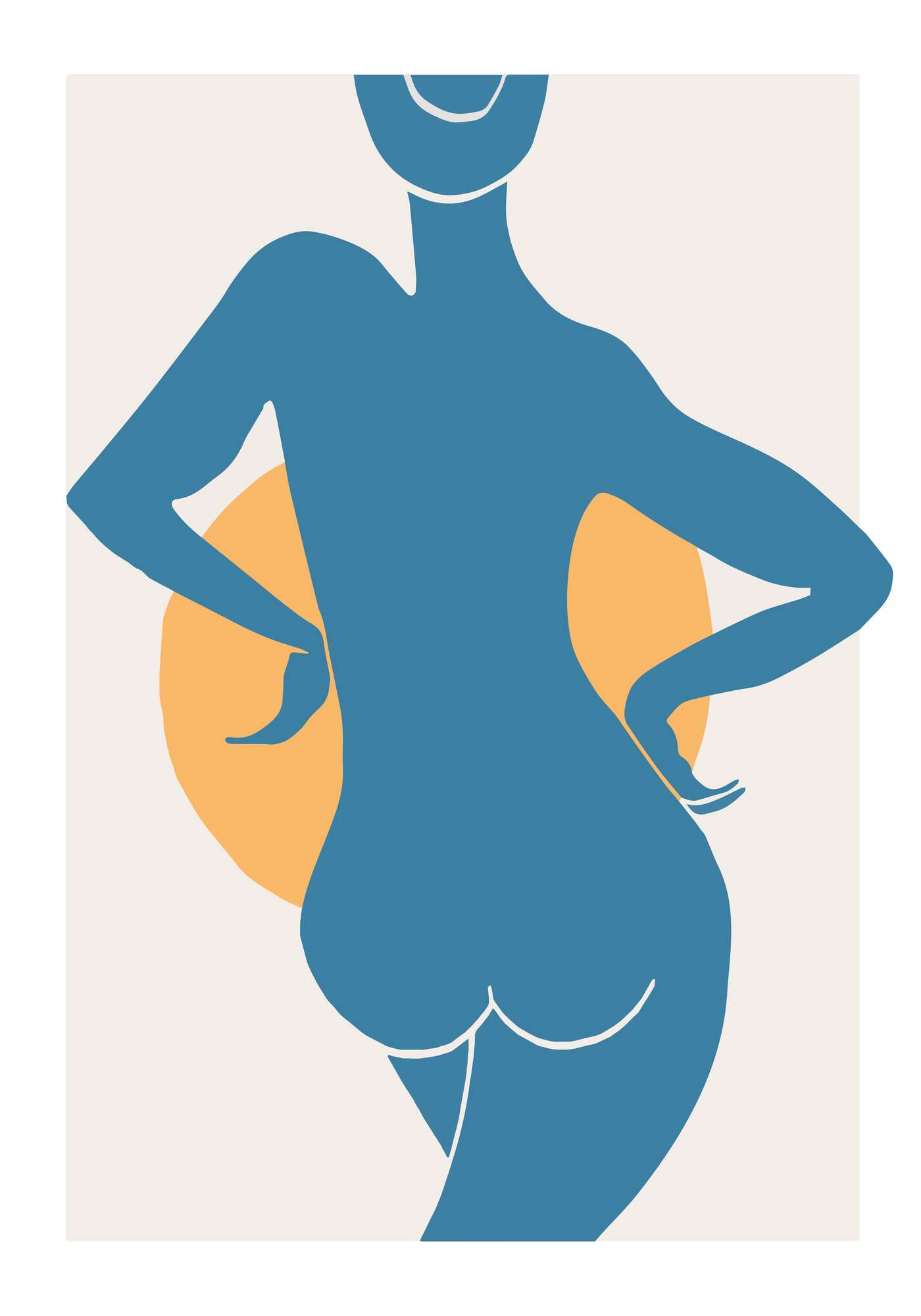 Abstract Female Silhouette