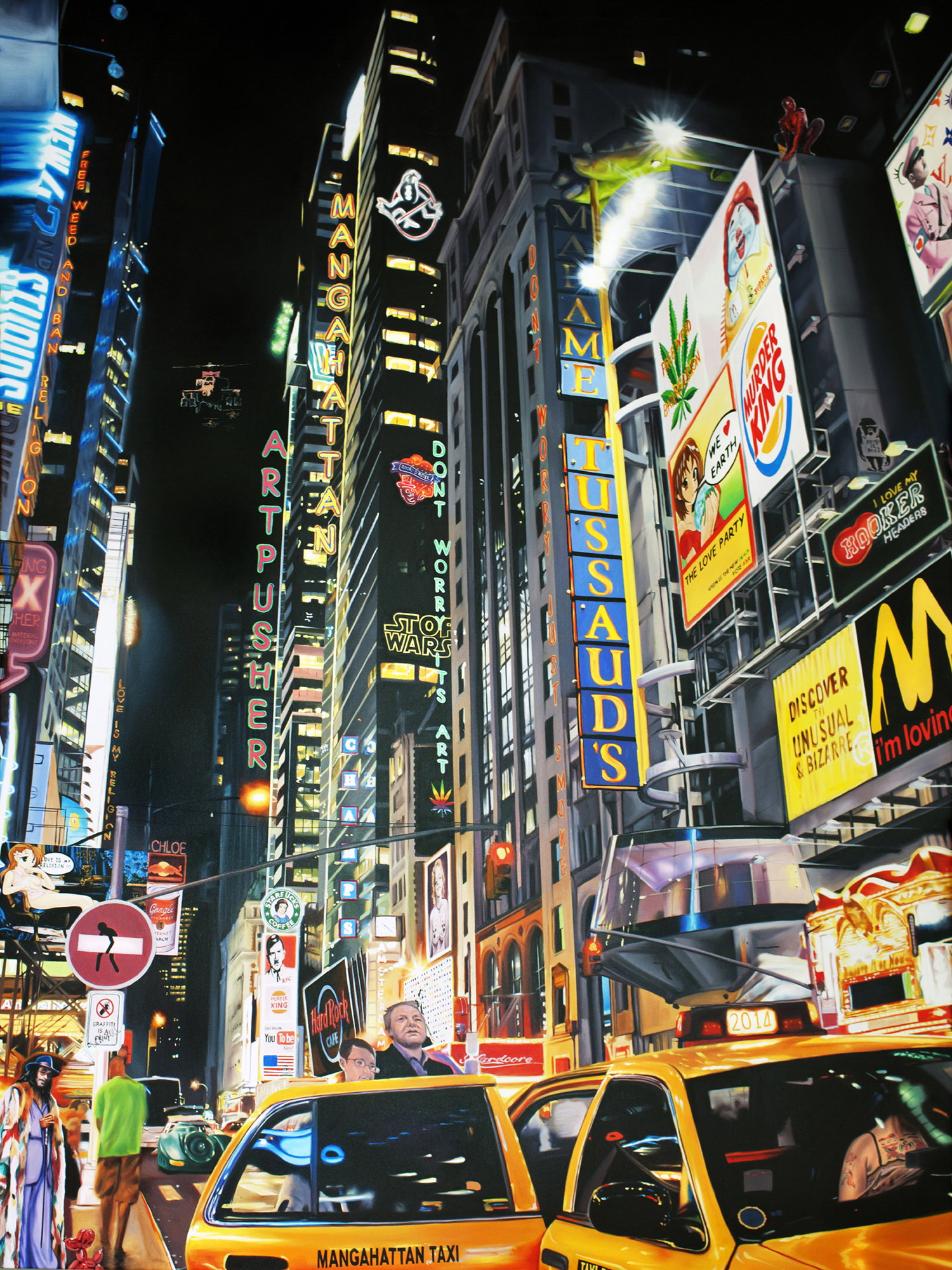 Mangahattan taxi