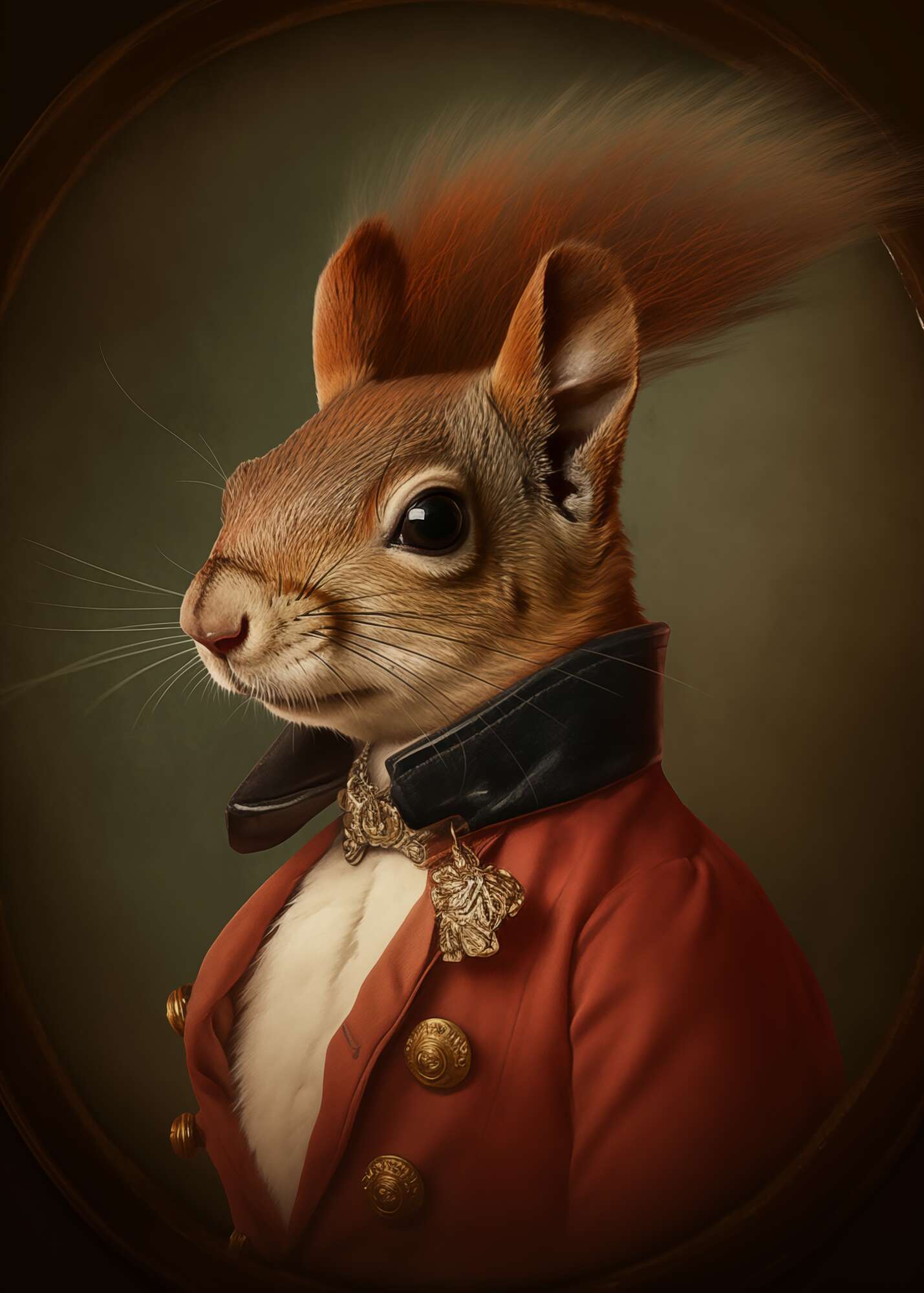 Regal Squirrel Gentleman