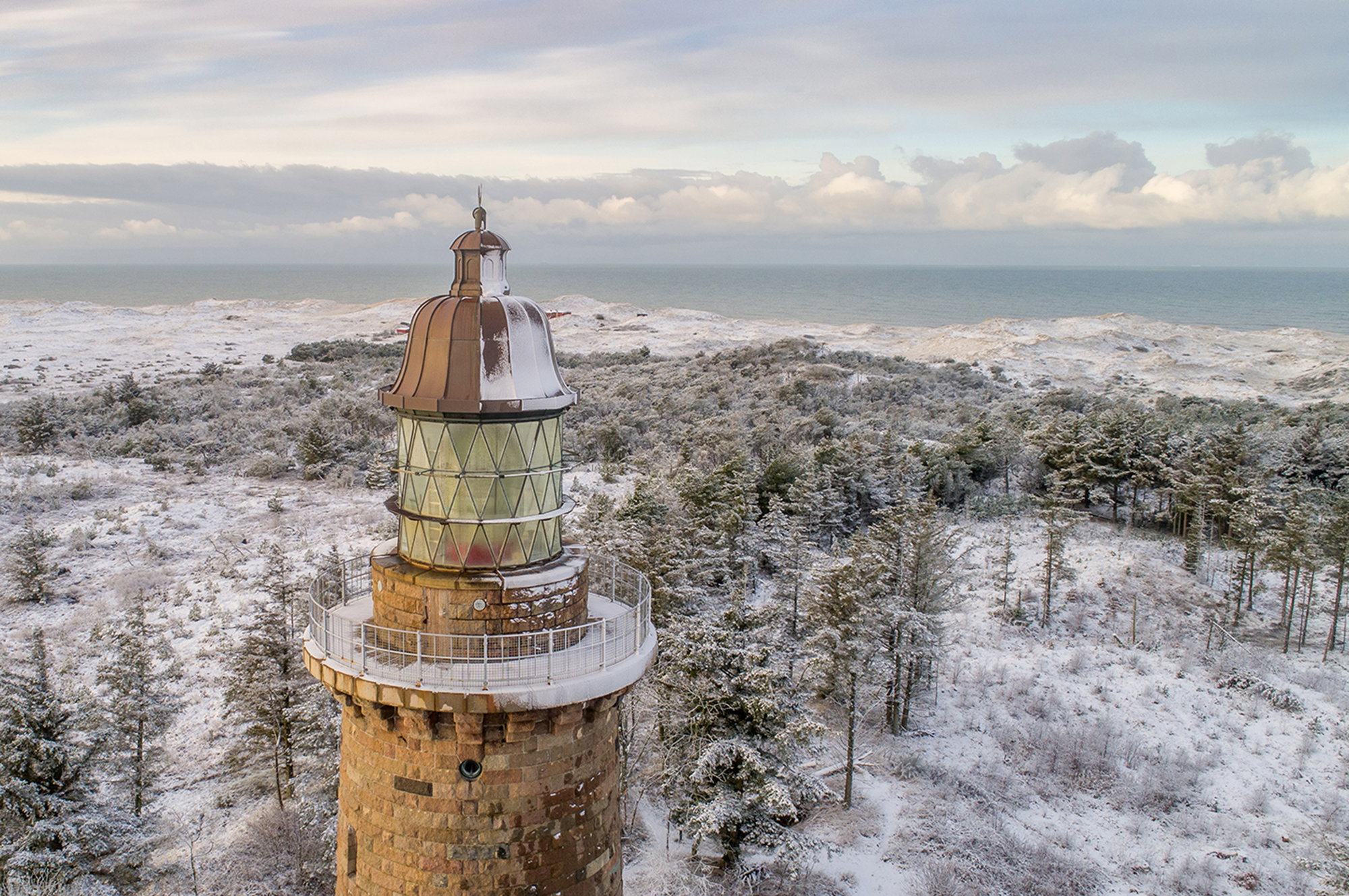Lodbjerg fyr vinter
