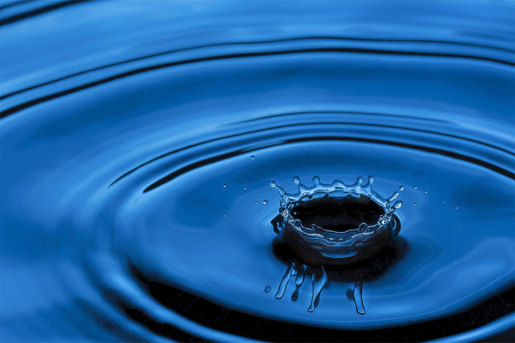 Water drop splash II