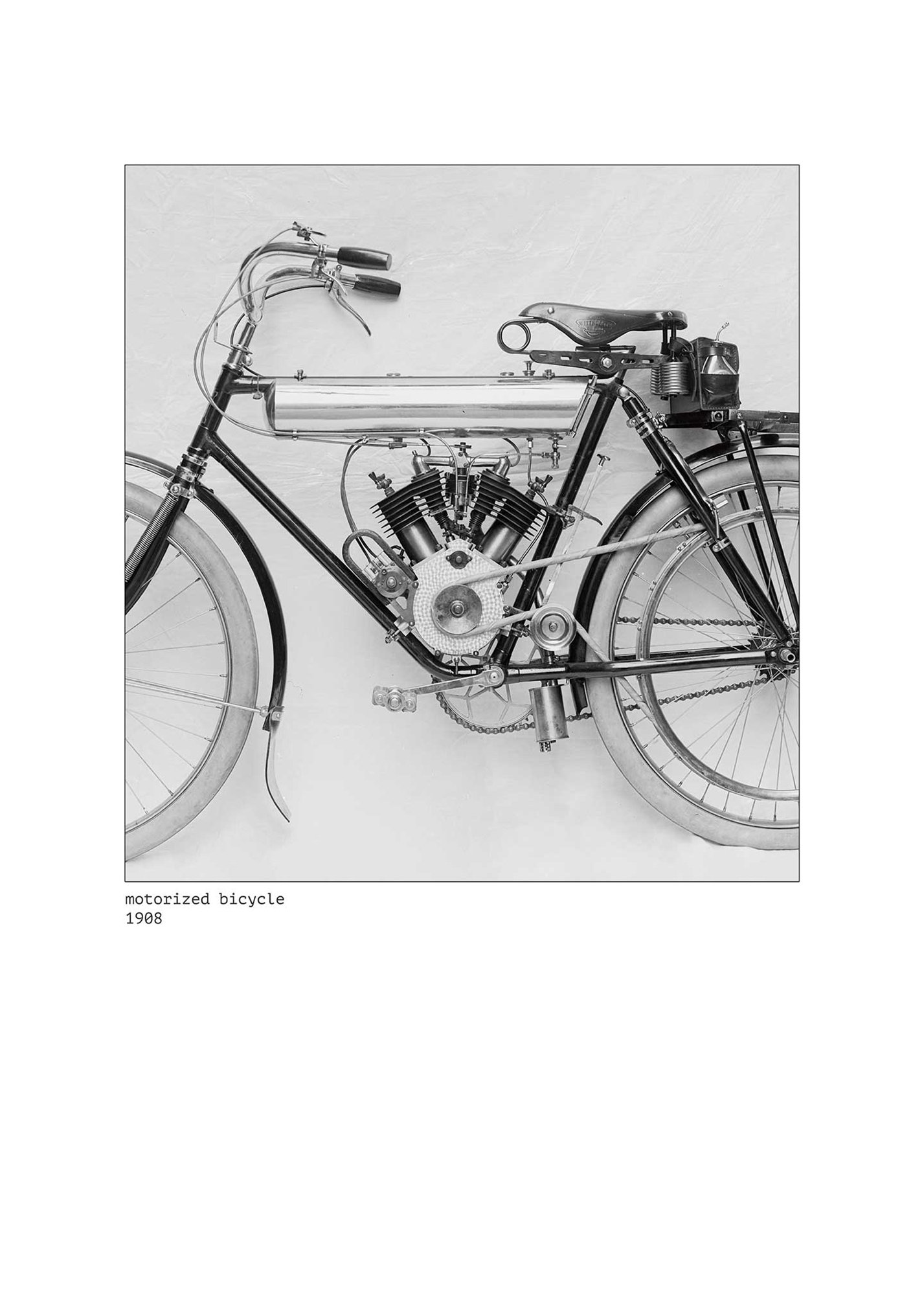Bike with engine