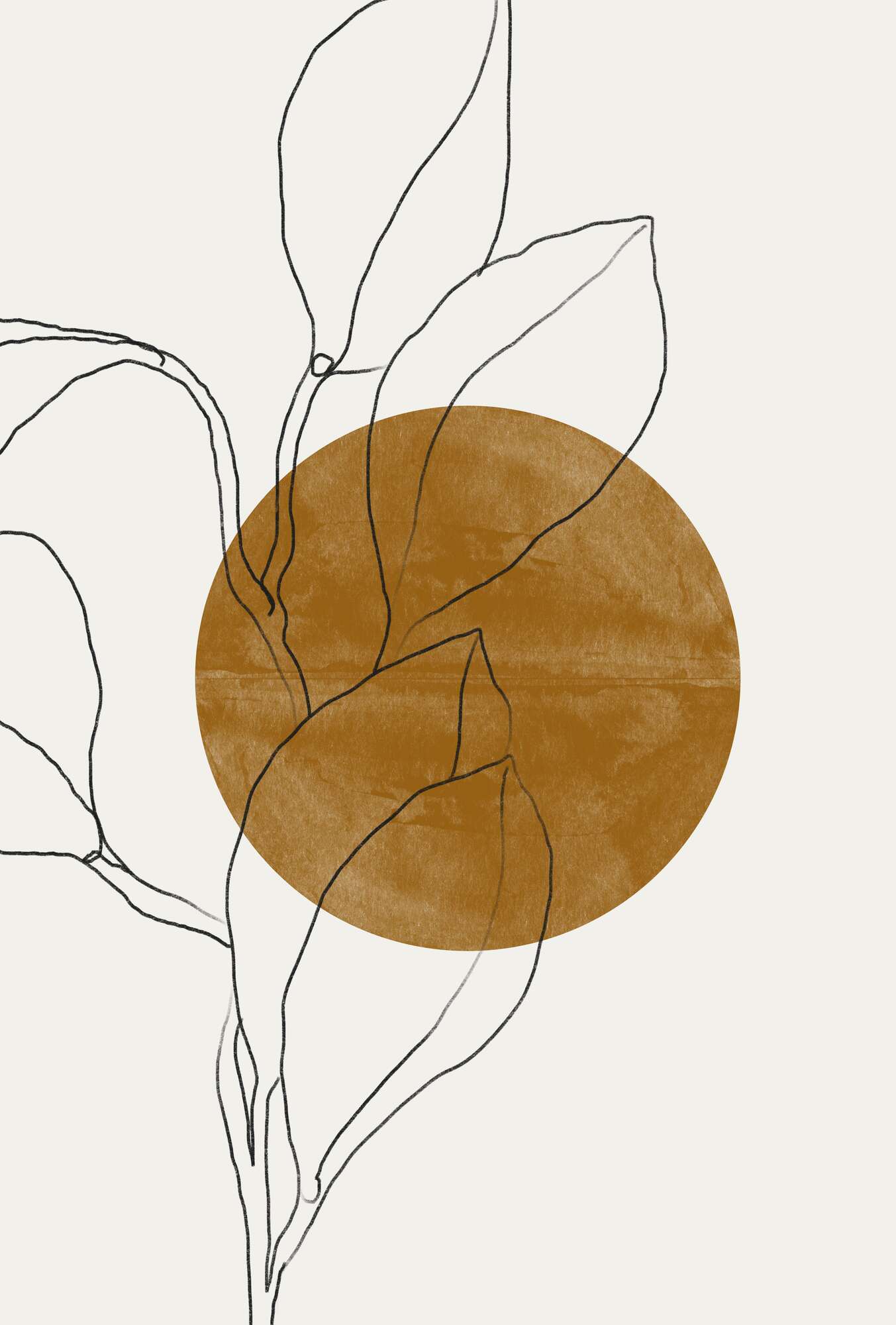 Line Leaf Harmony