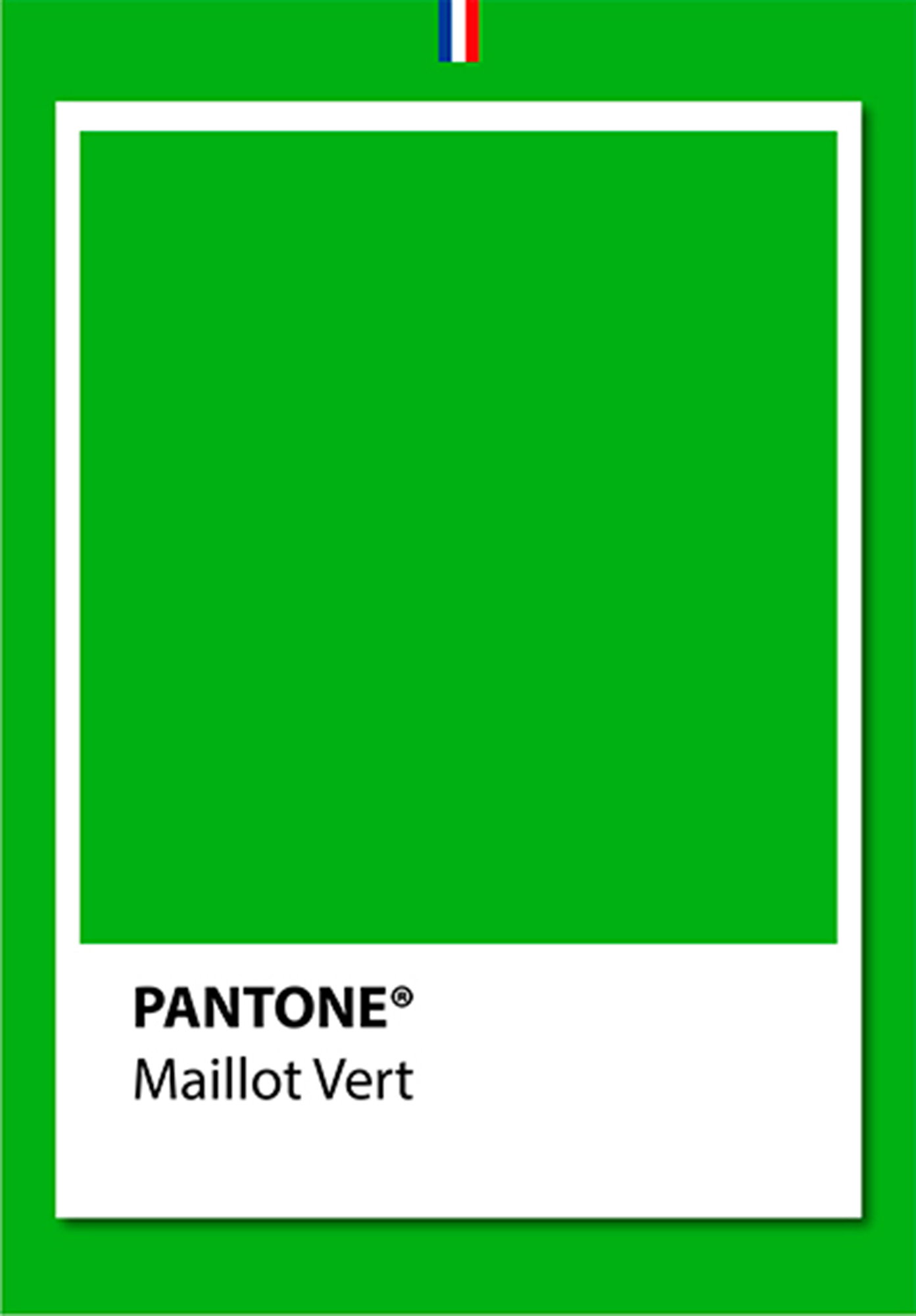 Pantone Maillot Vert