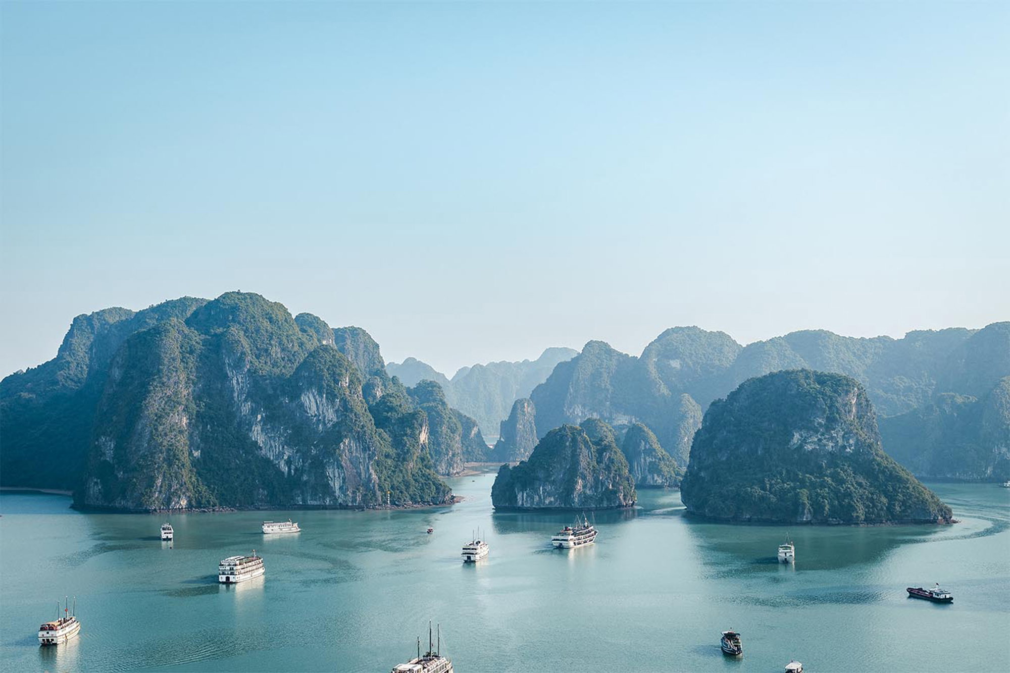 Morning at Ha Long Bay