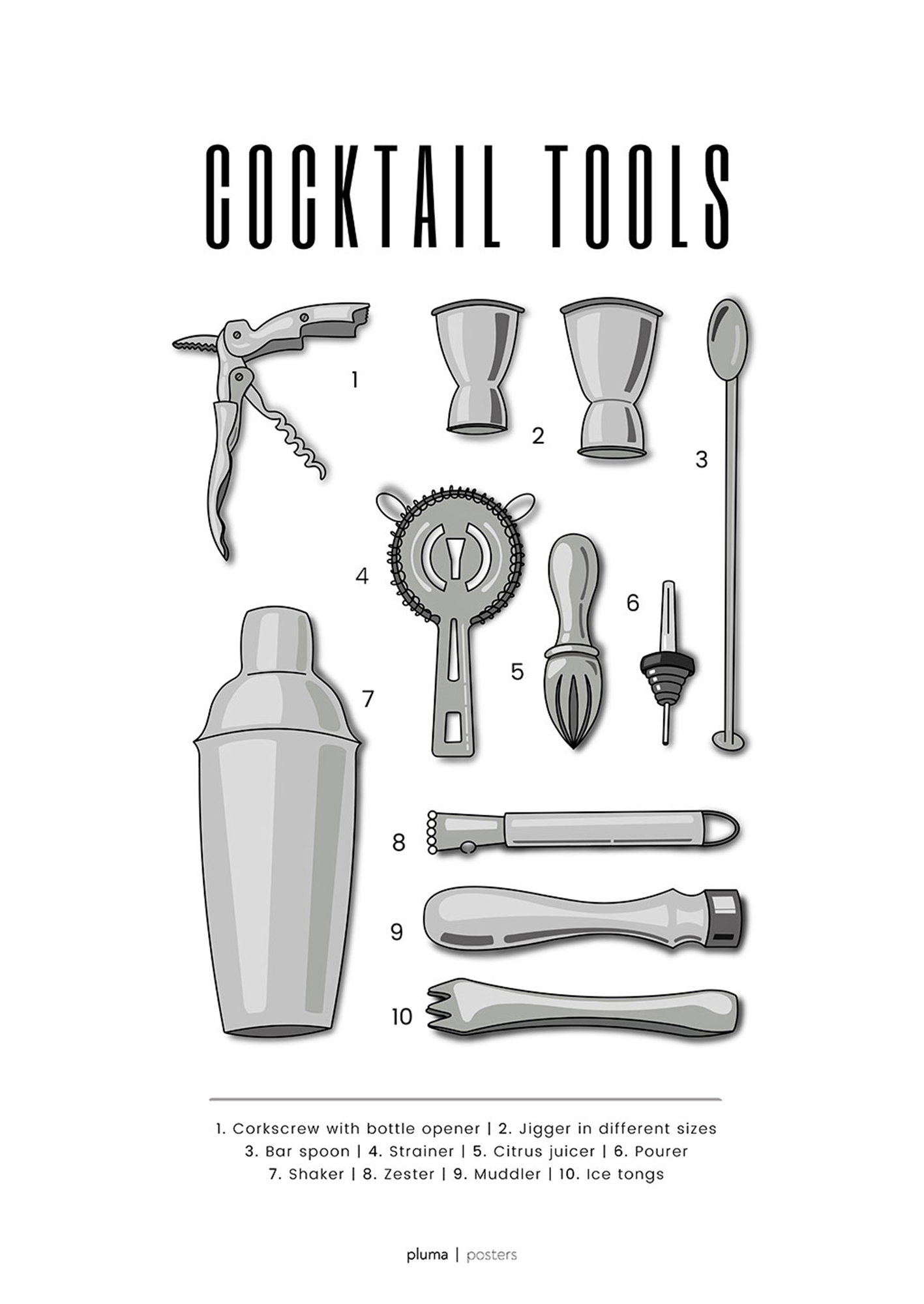 Cocktail tools