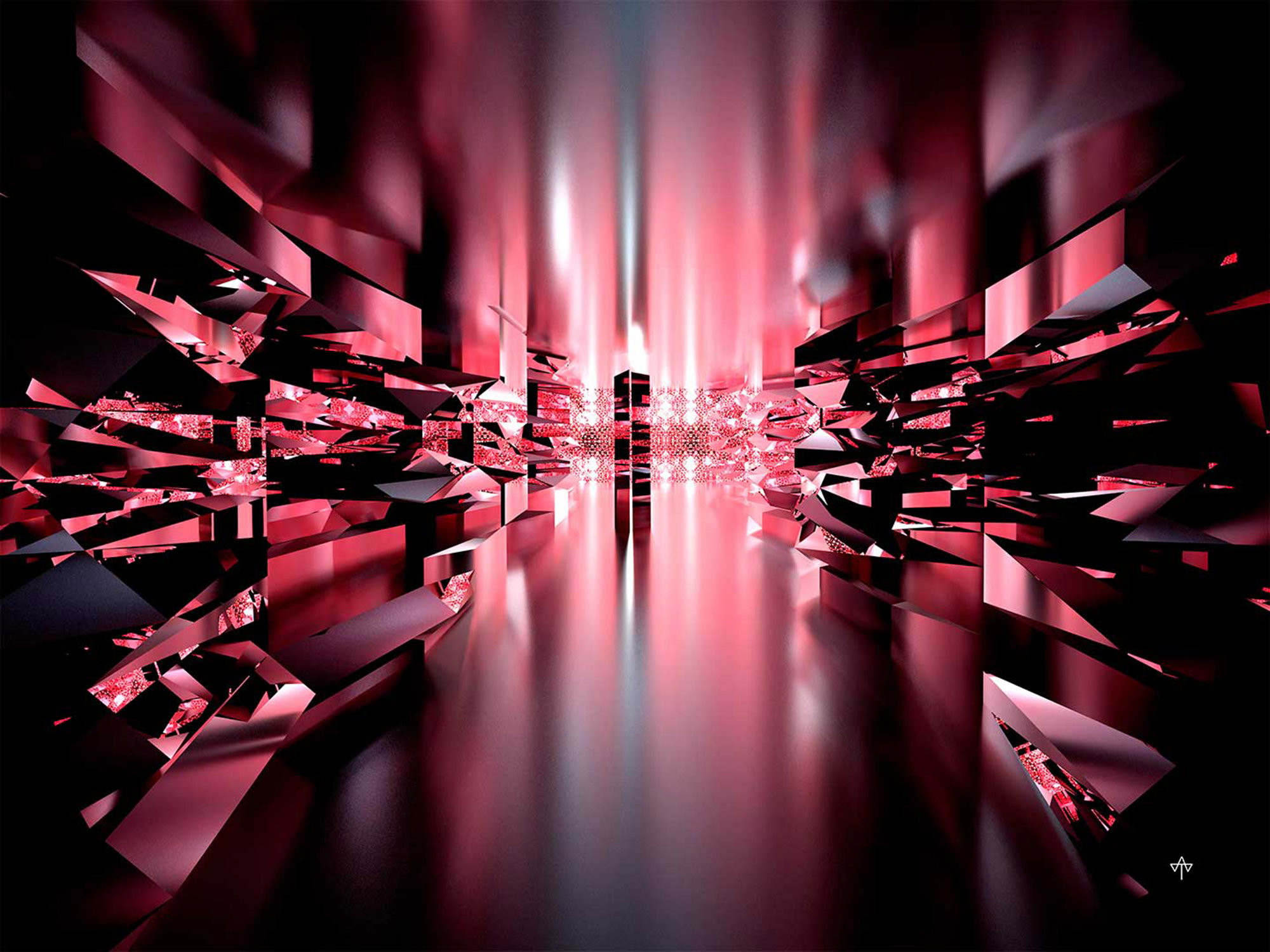 Pink corridor