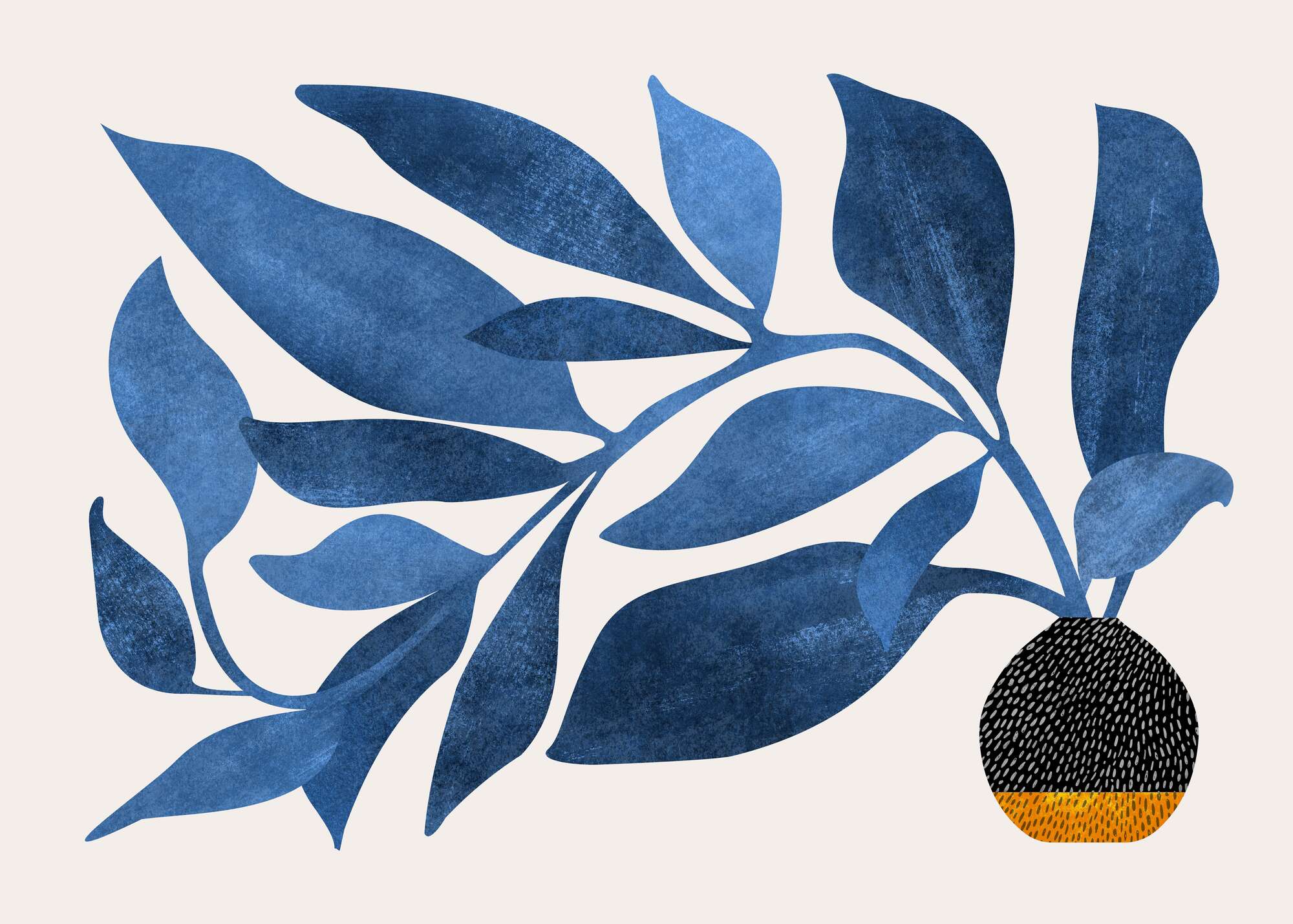Wandering Ivy in Blue