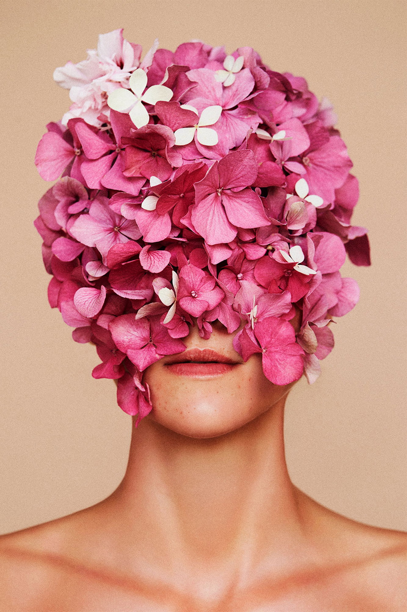 Flowerhead Beige
