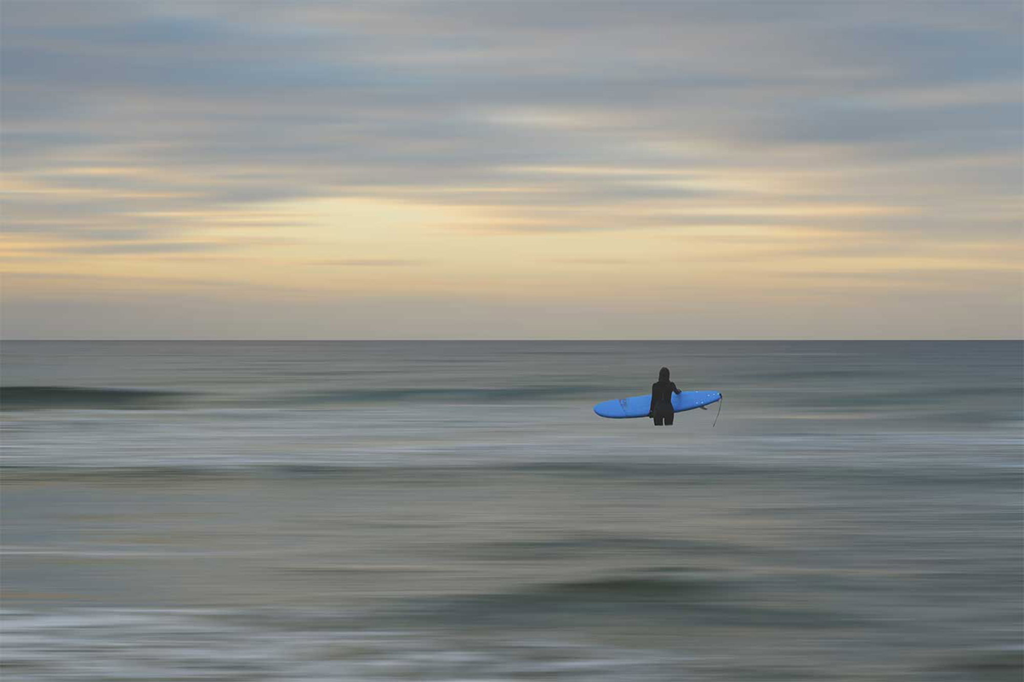 Surfer in Motion