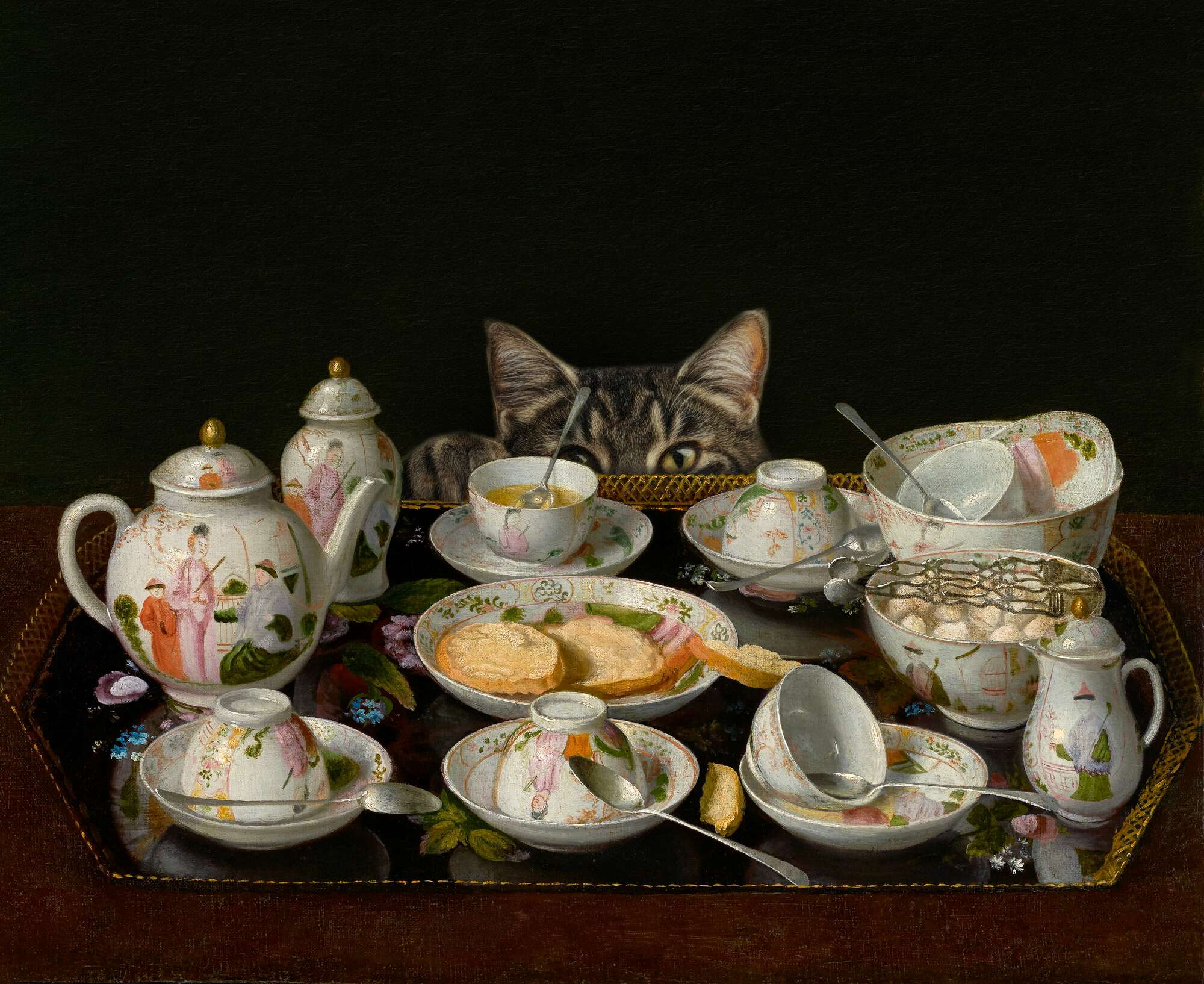 Curious Cat Tea Time