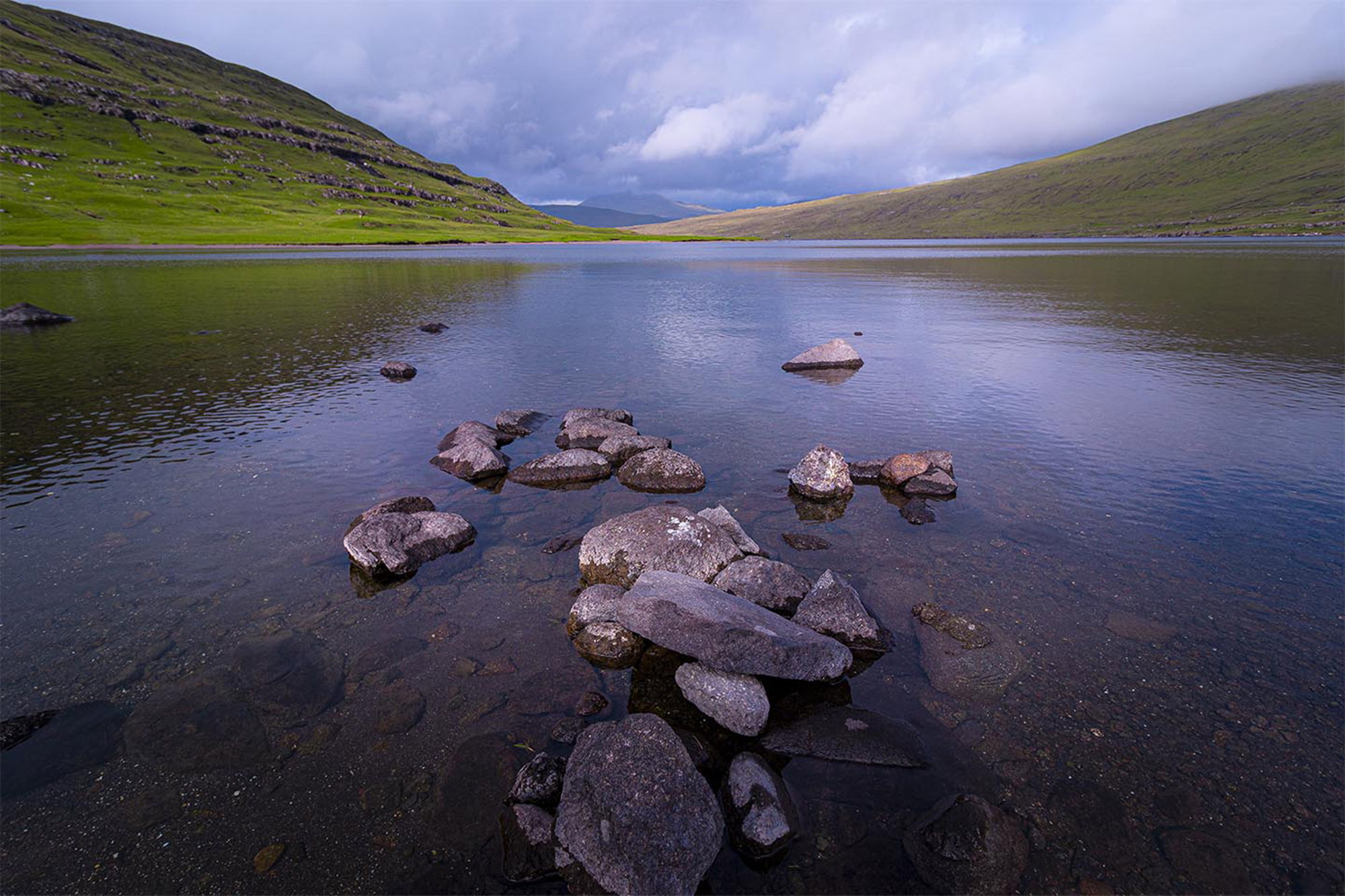 Lake by Sørvágsvatn