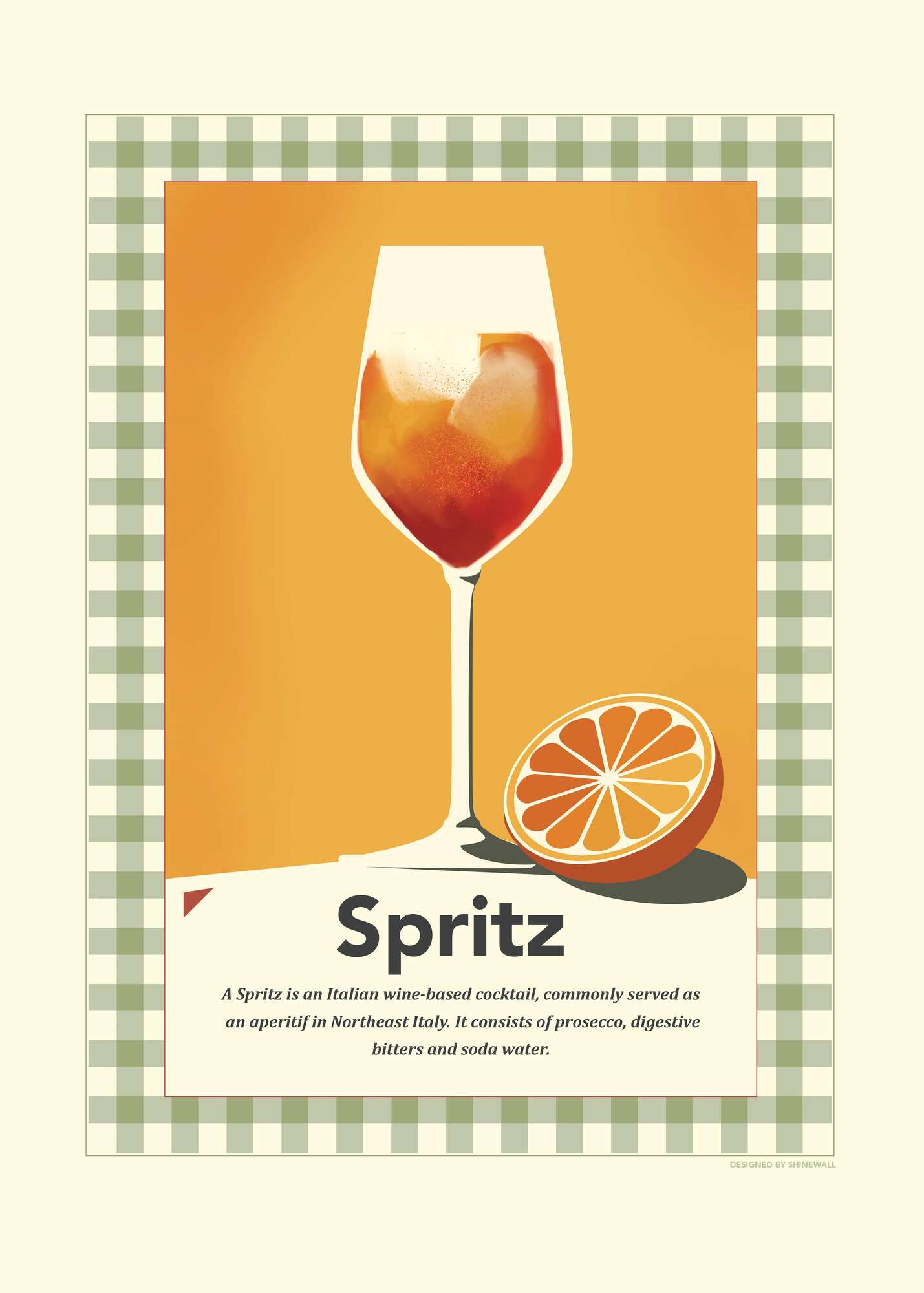 Vibrant Spritz Cocktail