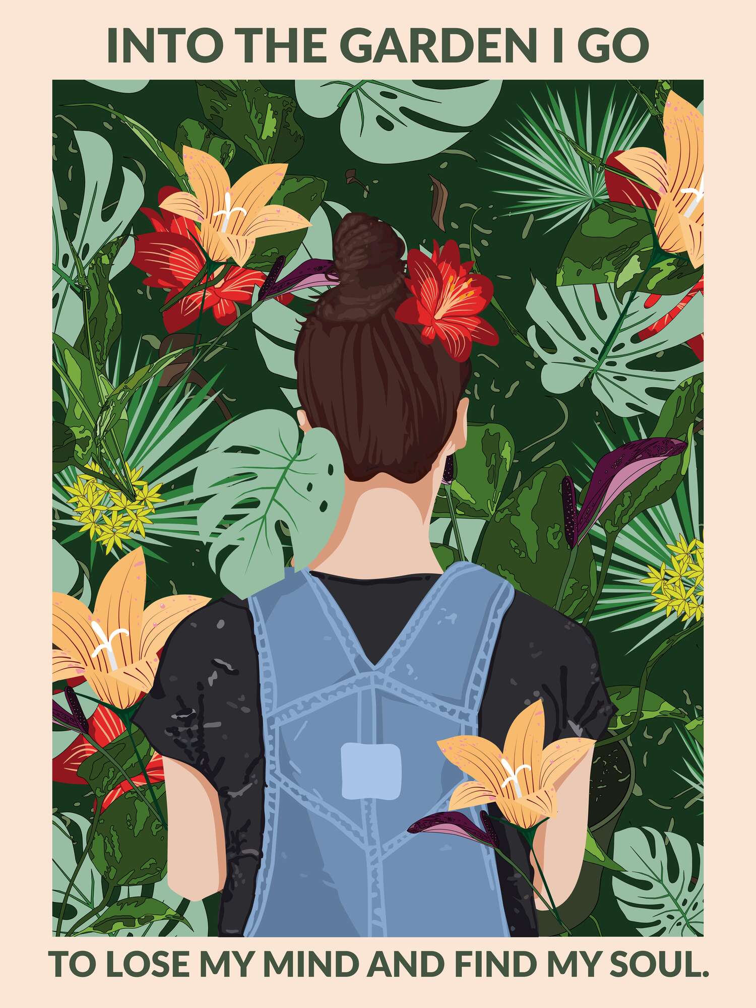 Into the Garden Standard Wall Art