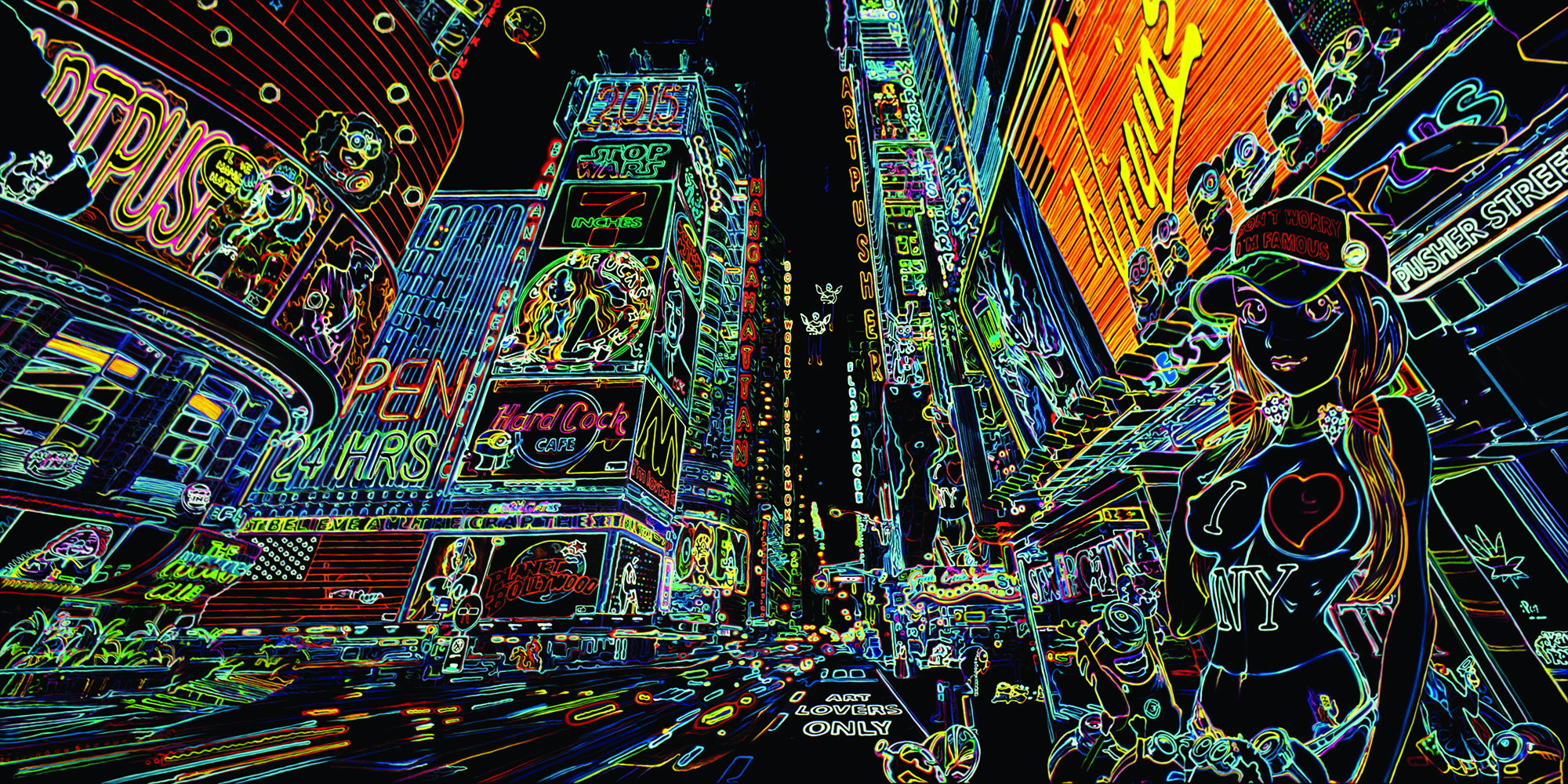 Famous neon