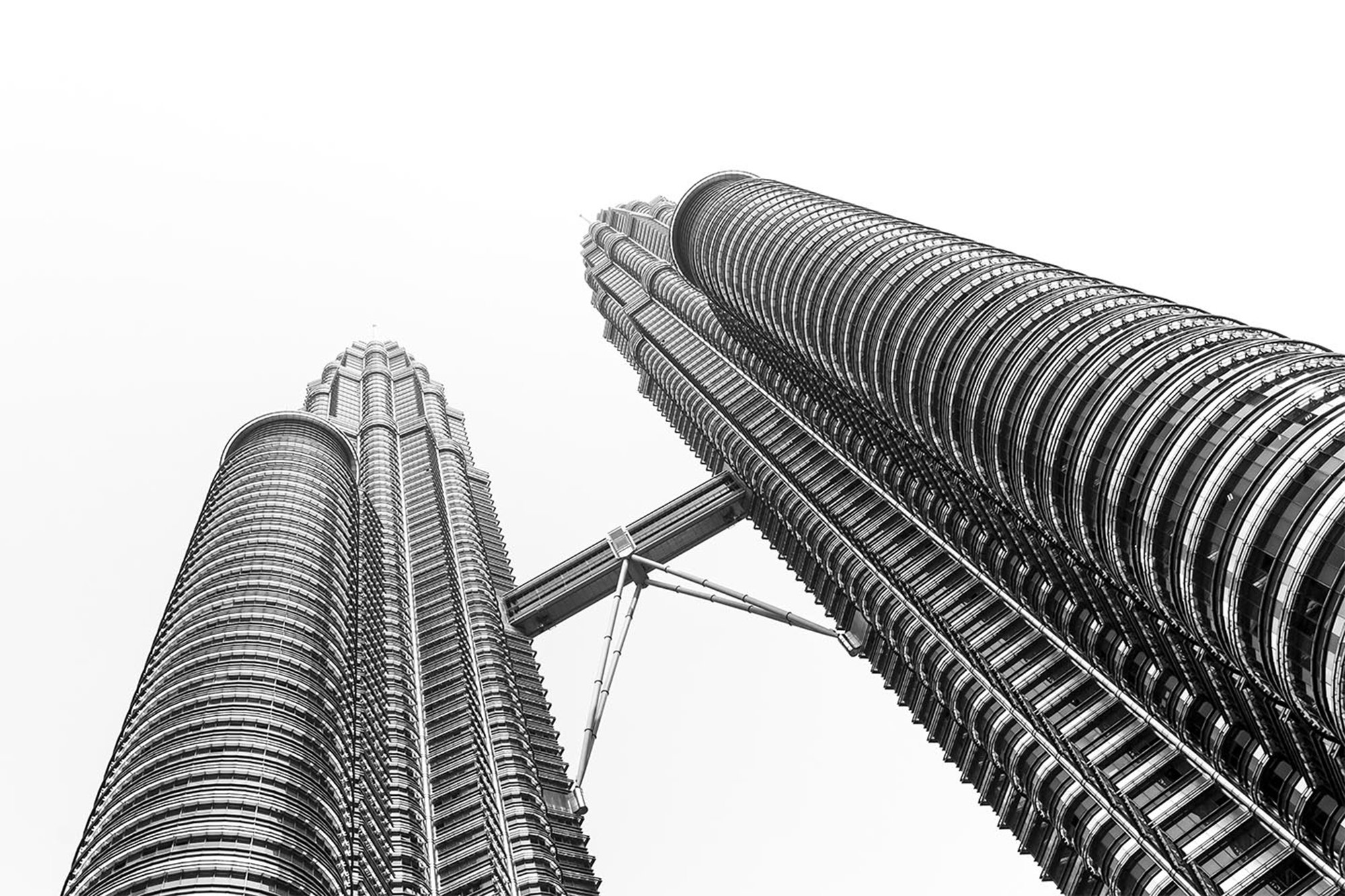 Skyscrapers reaching high