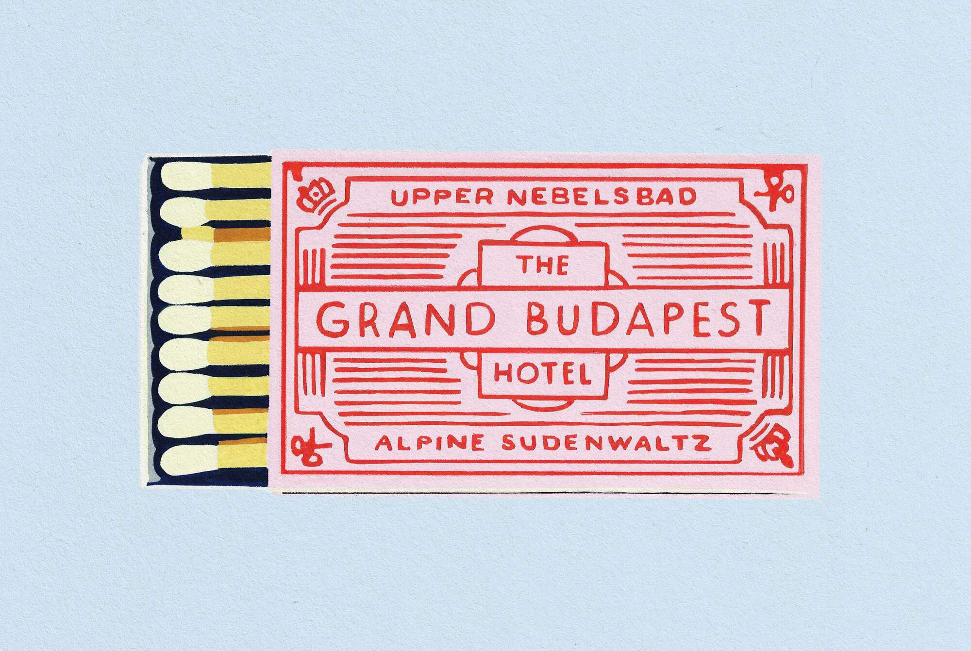 Charming Vintage Matchbox