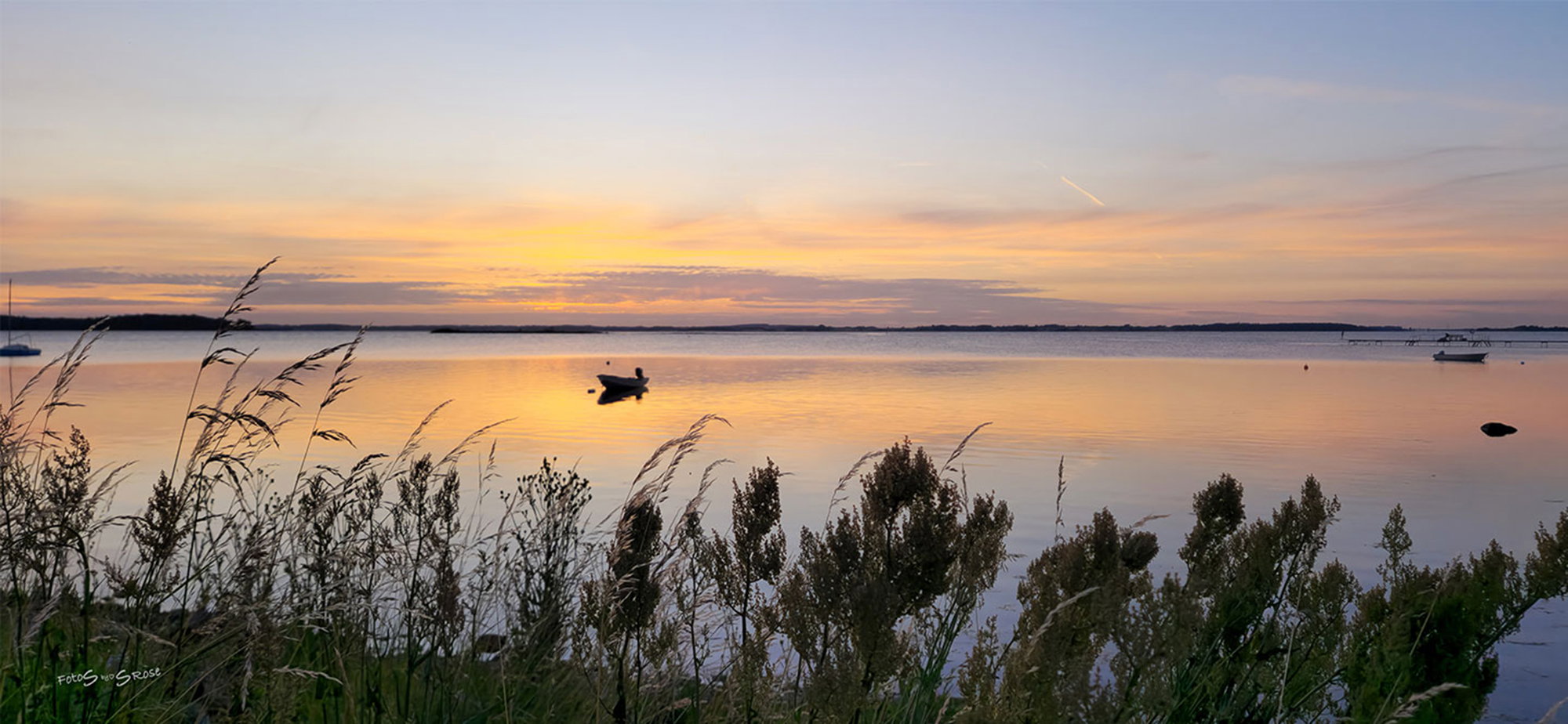 Solnedgang i Strandkanten