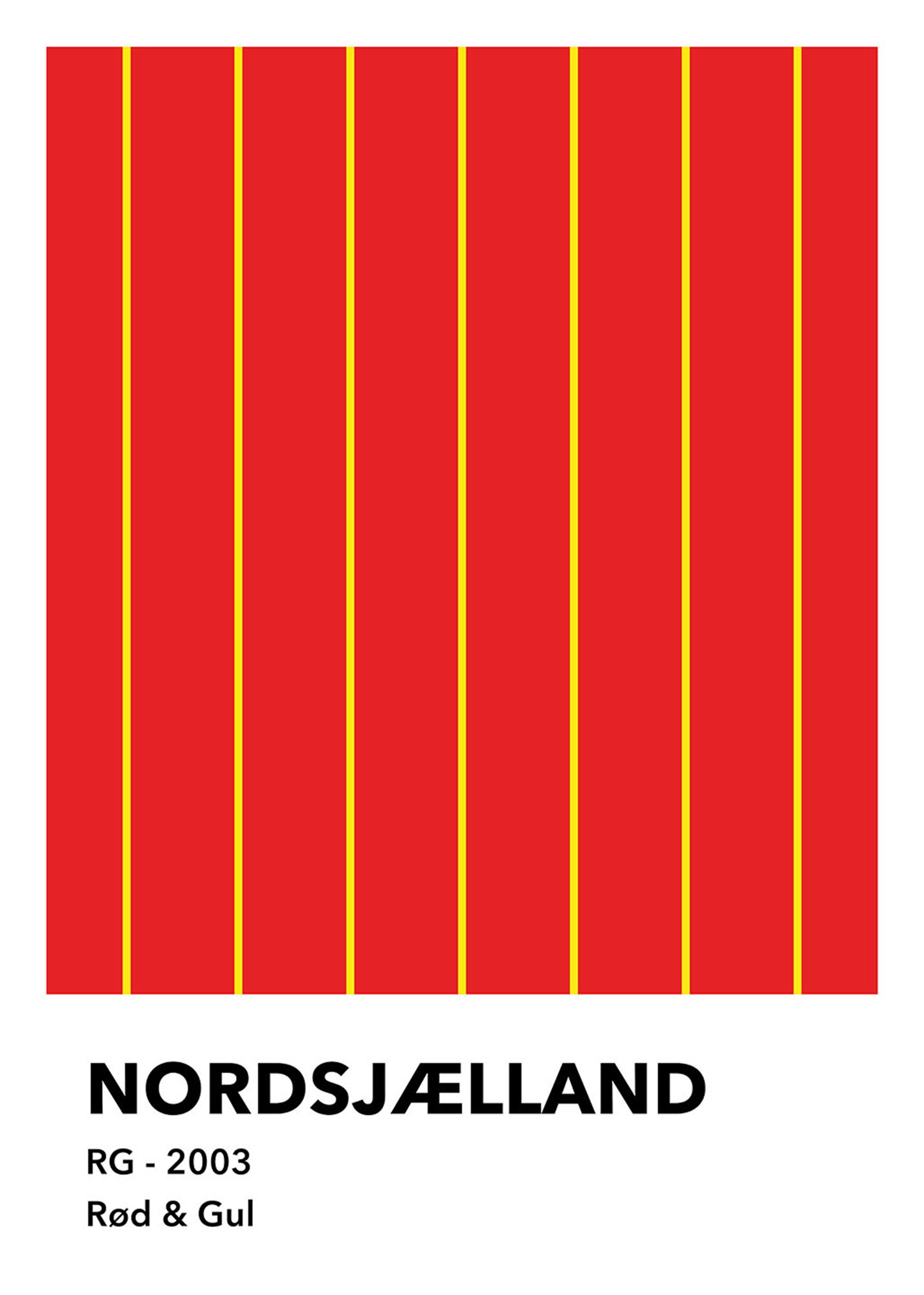 Nordsjælland – Rød & Gul