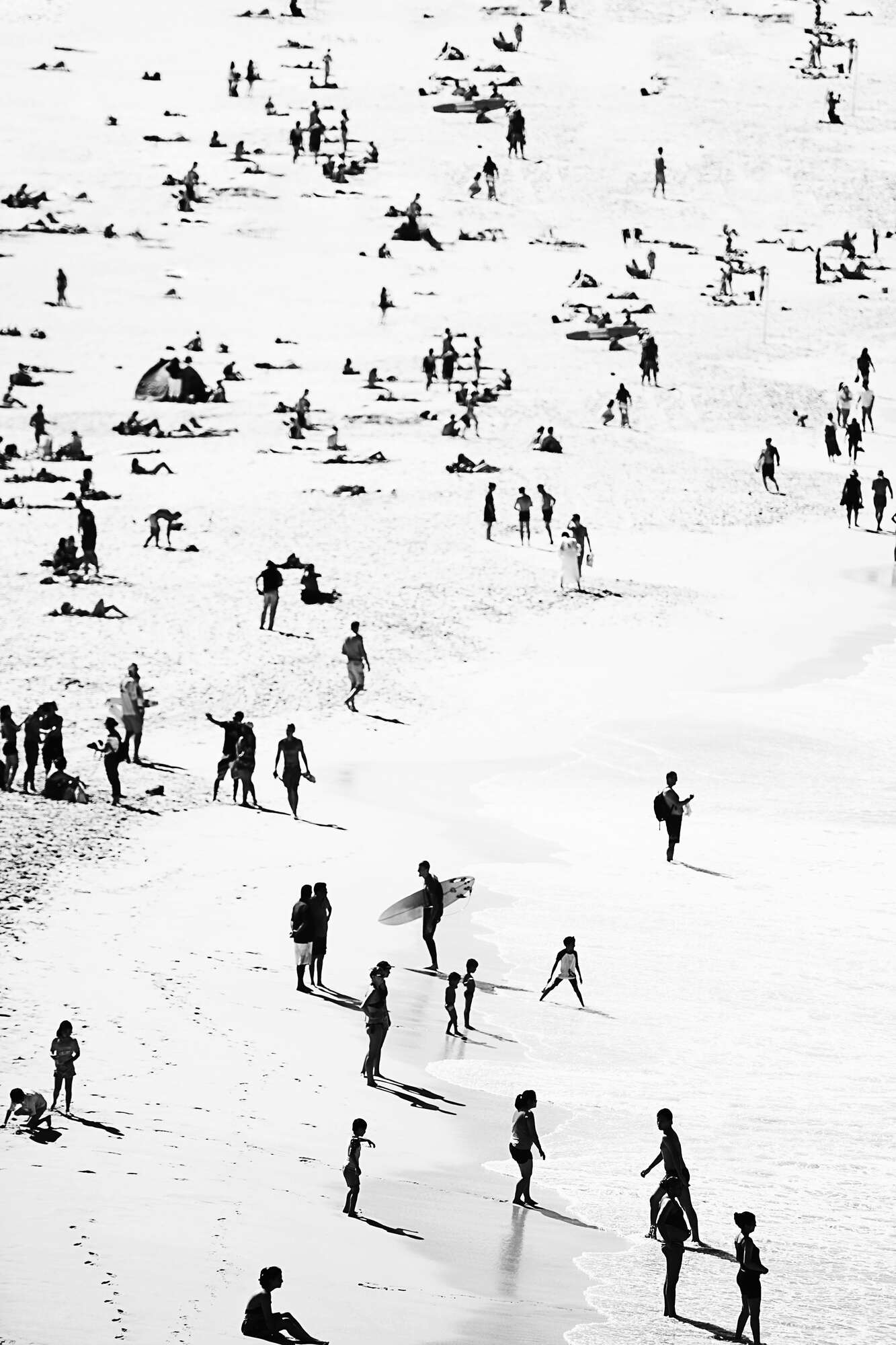 Beach Silhouettes
