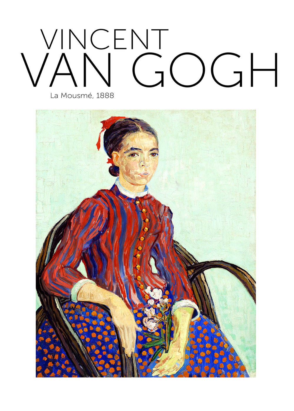 La Mousmé af Vincent van Gogh som kunstprint fra Plakatwerket
