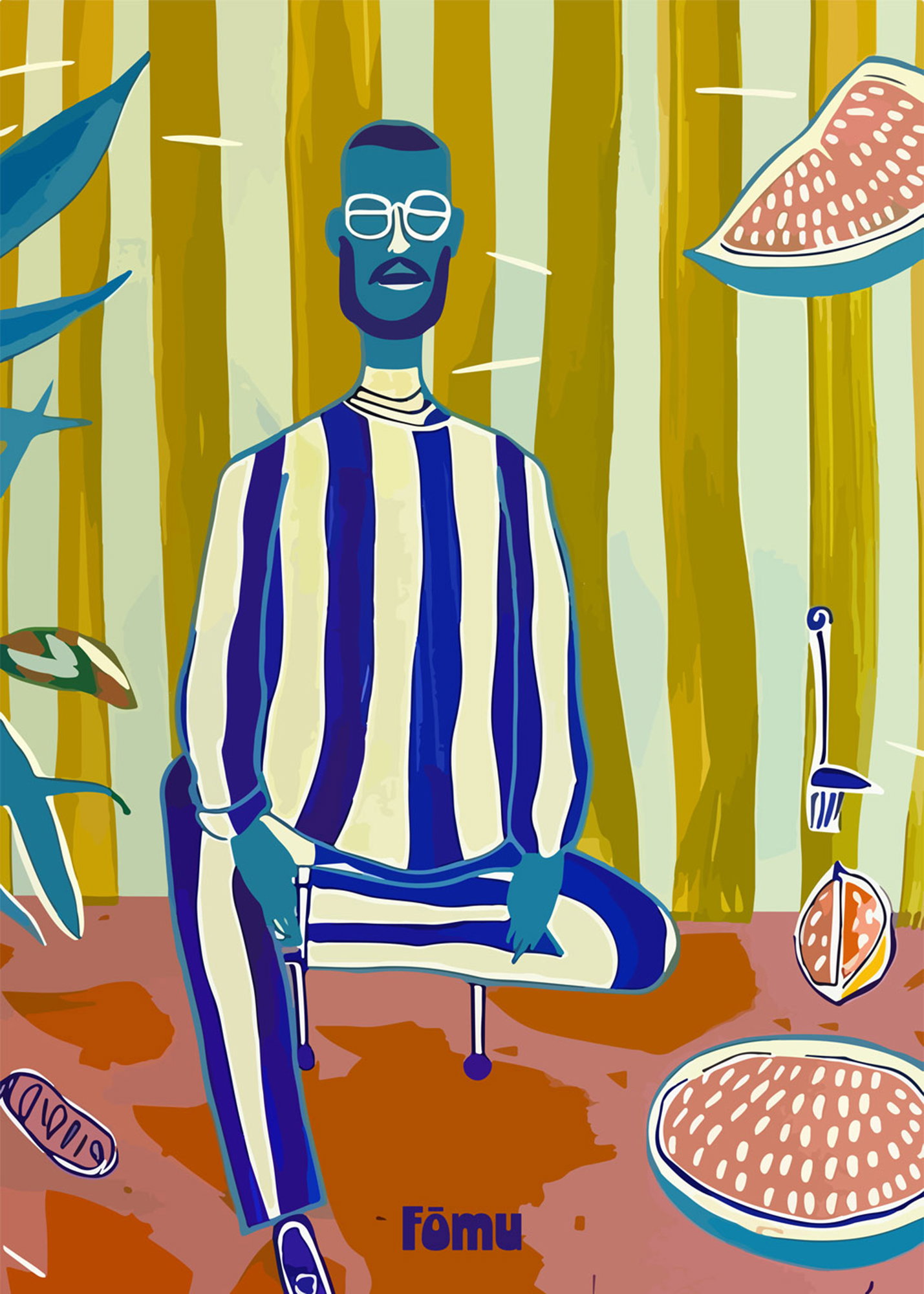 Pyjamasman with glasses