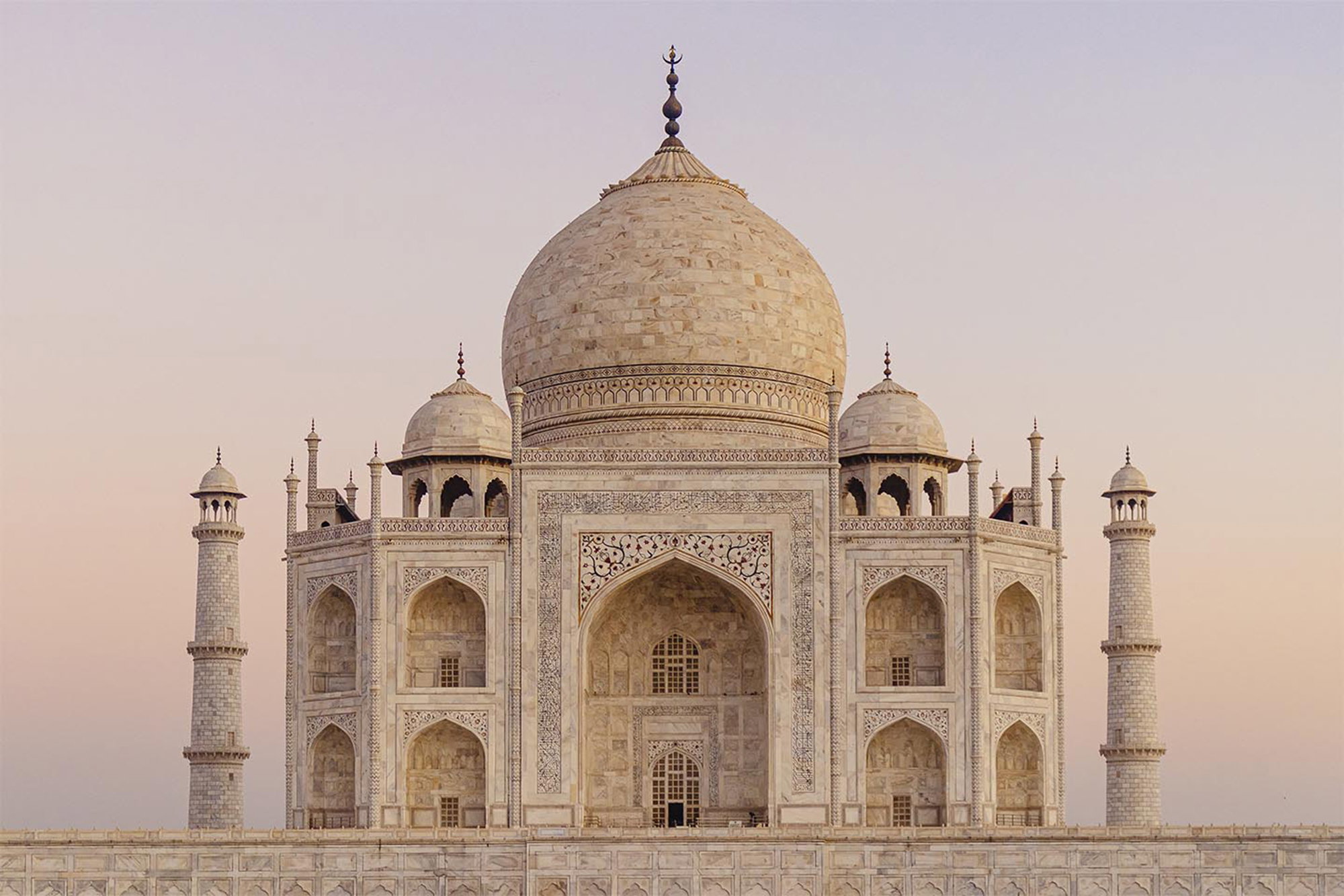 Taj Mahal at dawn