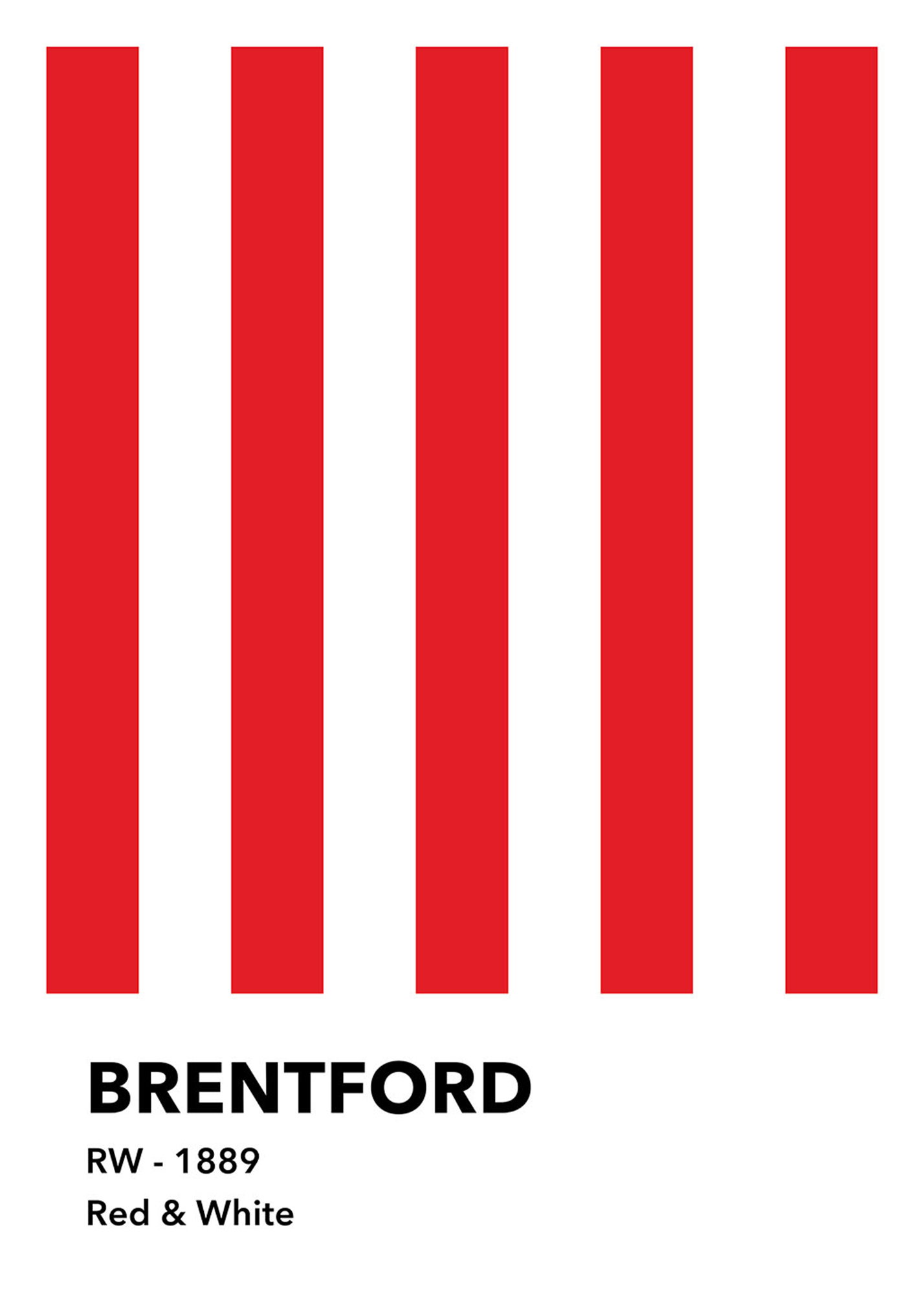 Brentford – Red & White