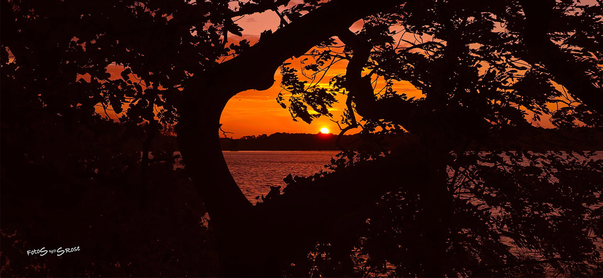 Solnedgang & Hjerteform