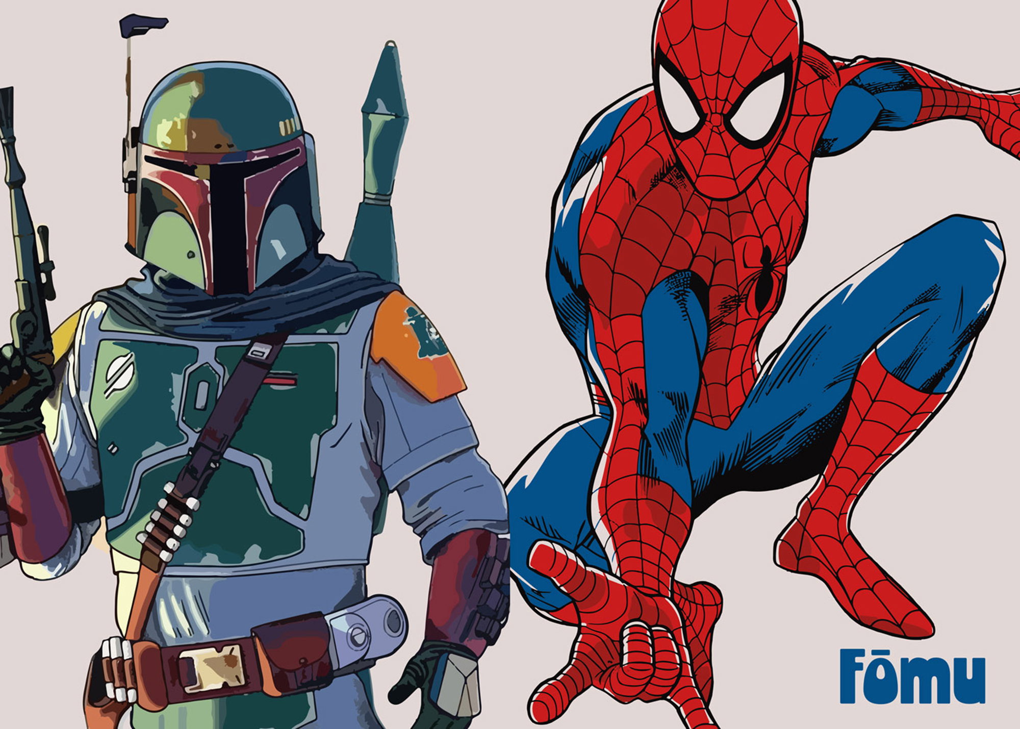 Boba fett og Spiderman 2