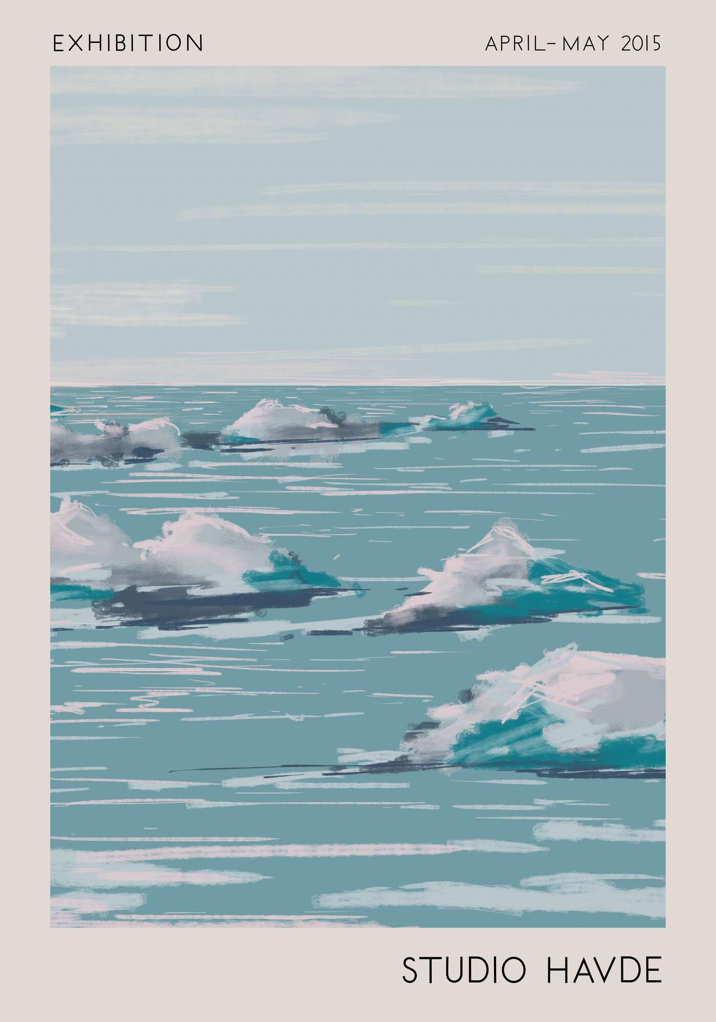 Serene Ocean Horizon