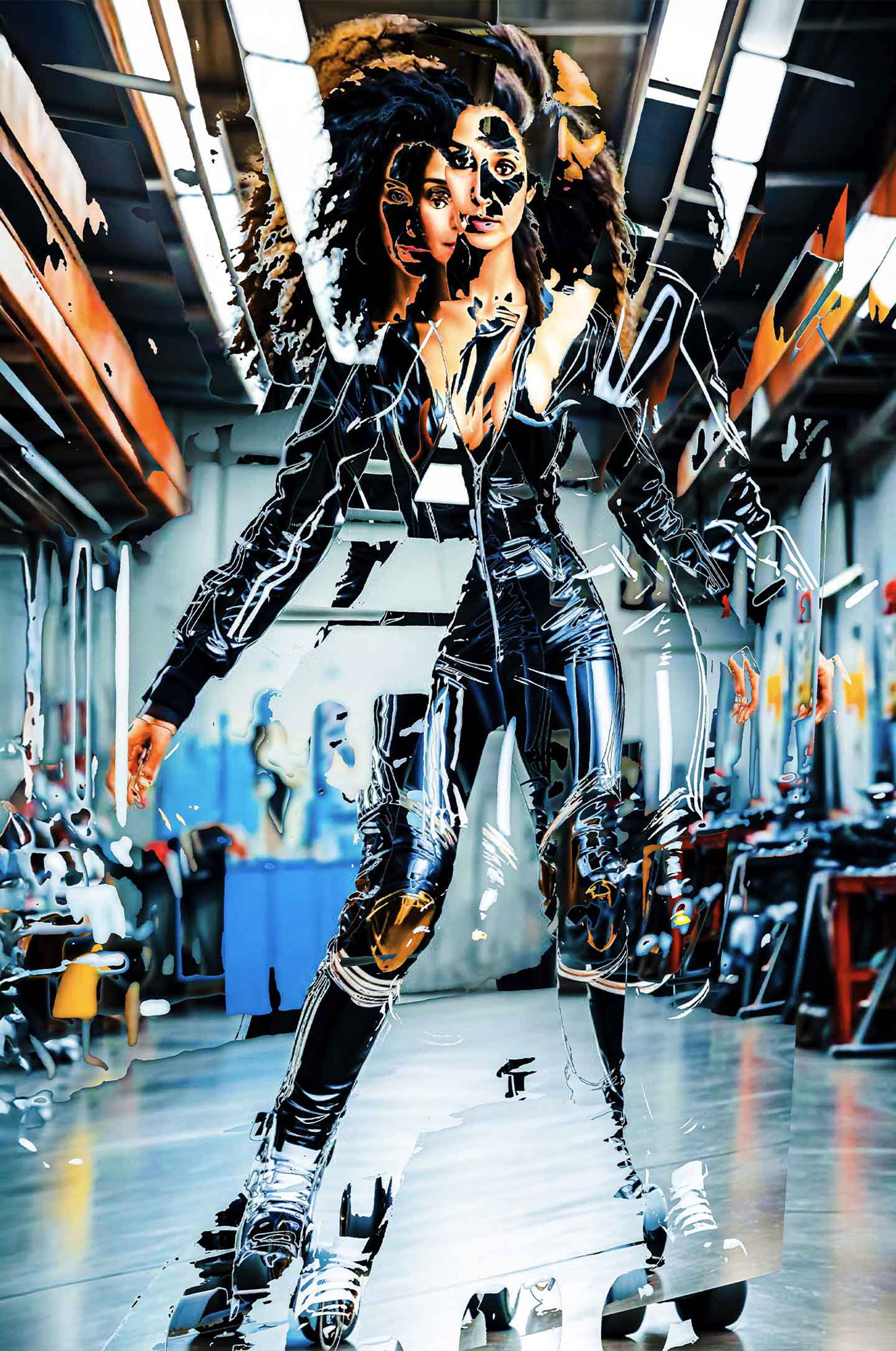 Roller Skates Woman IV