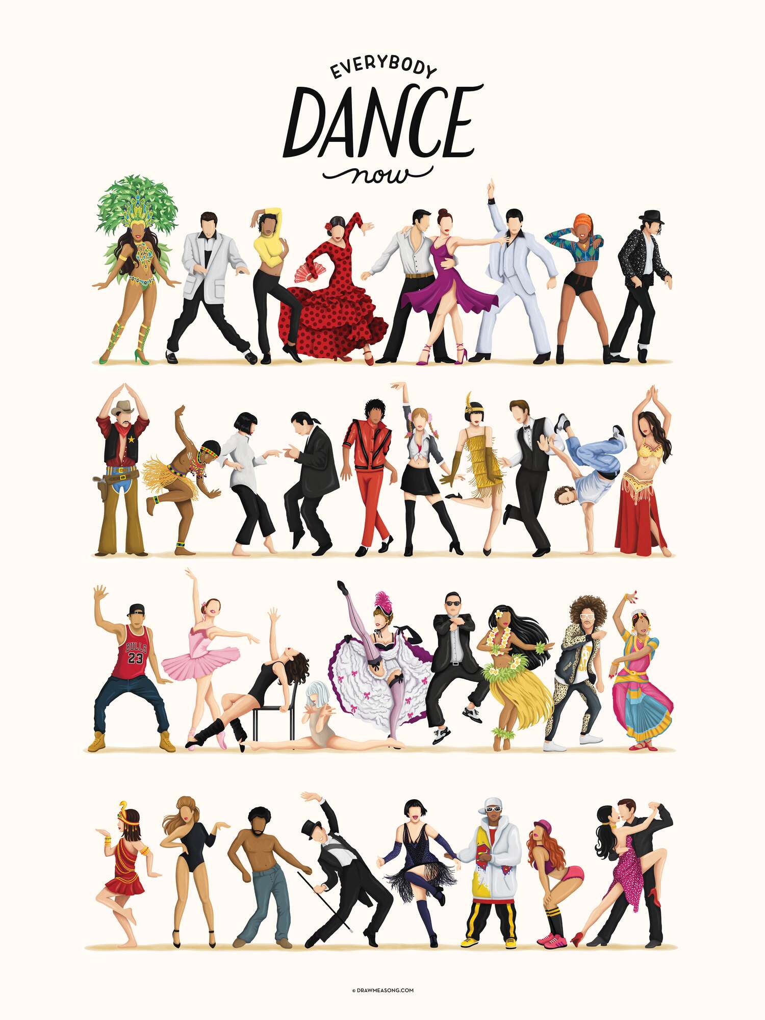 Energetic Dance Party